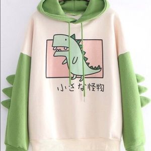 FUN dinosaur hoodie!